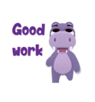 Hippo Slow Life 3D（個別スタンプ：29）