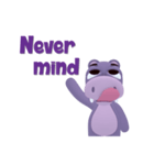 Hippo Slow Life 3D（個別スタンプ：30）
