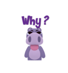 Hippo Slow Life 3D（個別スタンプ：31）