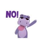 Hippo Slow Life 3D（個別スタンプ：39）