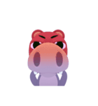 Hippo Slow Life 3D（個別スタンプ：40）