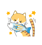 2匹のほっこり猫ちゃん（個別スタンプ：22）