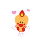 Sweet Angel Bird Kawaii Heart Stickers（個別スタンプ：19）
