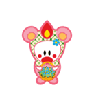 Sweet Angel Bird Kawaii Heart Stickers（個別スタンプ：28）