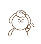 もしゃポチ男（個別スタンプ：12）