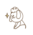 もしゃポチ男（個別スタンプ：16）