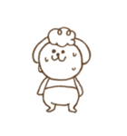 もしゃポチ男（個別スタンプ：17）