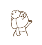 もしゃポチ男（個別スタンプ：21）