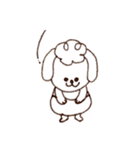もしゃポチ男（個別スタンプ：22）