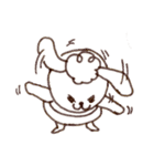 もしゃポチ男（個別スタンプ：27）