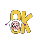 Clown cat（個別スタンプ：9）