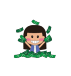 Accountants girl（個別スタンプ：21）