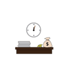 Accountants girl（個別スタンプ：24）