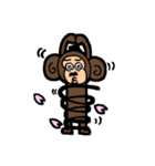 春、お猿（個別スタンプ：14）