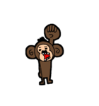 春、お猿（個別スタンプ：33）