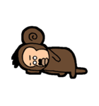 春、お猿（個別スタンプ：34）