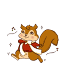 Emotional of Squirrel (JP)（個別スタンプ：3）