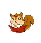 Emotional of Squirrel (JP)（個別スタンプ：8）
