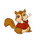 Emotional of Squirrel (JP)（個別スタンプ：12）