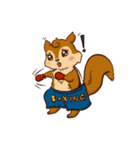 Emotional of Squirrel (JP)（個別スタンプ：14）
