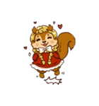 Emotional of Squirrel (JP)（個別スタンプ：19）