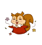 Emotional of Squirrel (JP)（個別スタンプ：21）