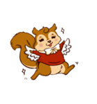 Emotional of Squirrel (JP)（個別スタンプ：22）