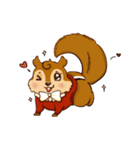 Emotional of Squirrel (JP)（個別スタンプ：23）