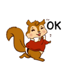 Emotional of Squirrel (JP)（個別スタンプ：25）