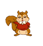 Emotional of Squirrel (JP)（個別スタンプ：28）