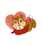 Emotional of Squirrel (JP)（個別スタンプ：35）