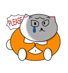 Orange Fat Cats（個別スタンプ：12）