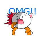 Orange Fat Cats（個別スタンプ：14）