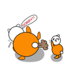 Orange Fat Cats（個別スタンプ：23）