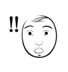 Old man's face（個別スタンプ：2）