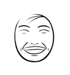 Old man's face（個別スタンプ：11）
