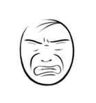 Old man's face（個別スタンプ：14）