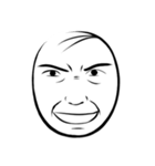 Old man's face（個別スタンプ：16）
