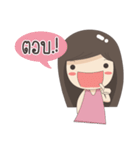 bubble girl (Ver.1)（個別スタンプ：30）