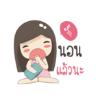 bubble girl (Ver.1)（個別スタンプ：35）
