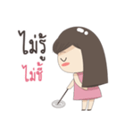 bubble girl (Ver.1)（個別スタンプ：37）