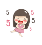 bubble girl (Ver.1)（個別スタンプ：39）