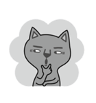 NOT respectful cat（個別スタンプ：8）