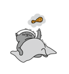 NOT respectful cat（個別スタンプ：10）