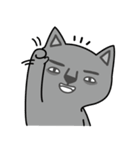 NOT respectful cat（個別スタンプ：11）