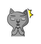 NOT respectful cat（個別スタンプ：13）