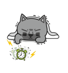 NOT respectful cat（個別スタンプ：18）