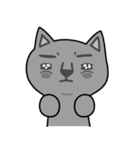 NOT respectful cat（個別スタンプ：19）