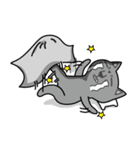 NOT respectful cat（個別スタンプ：21）