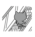 NOT respectful cat（個別スタンプ：25）